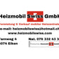 Neue Mobile Heizungsanlage mit Öl-Brennwertkessel 150KW